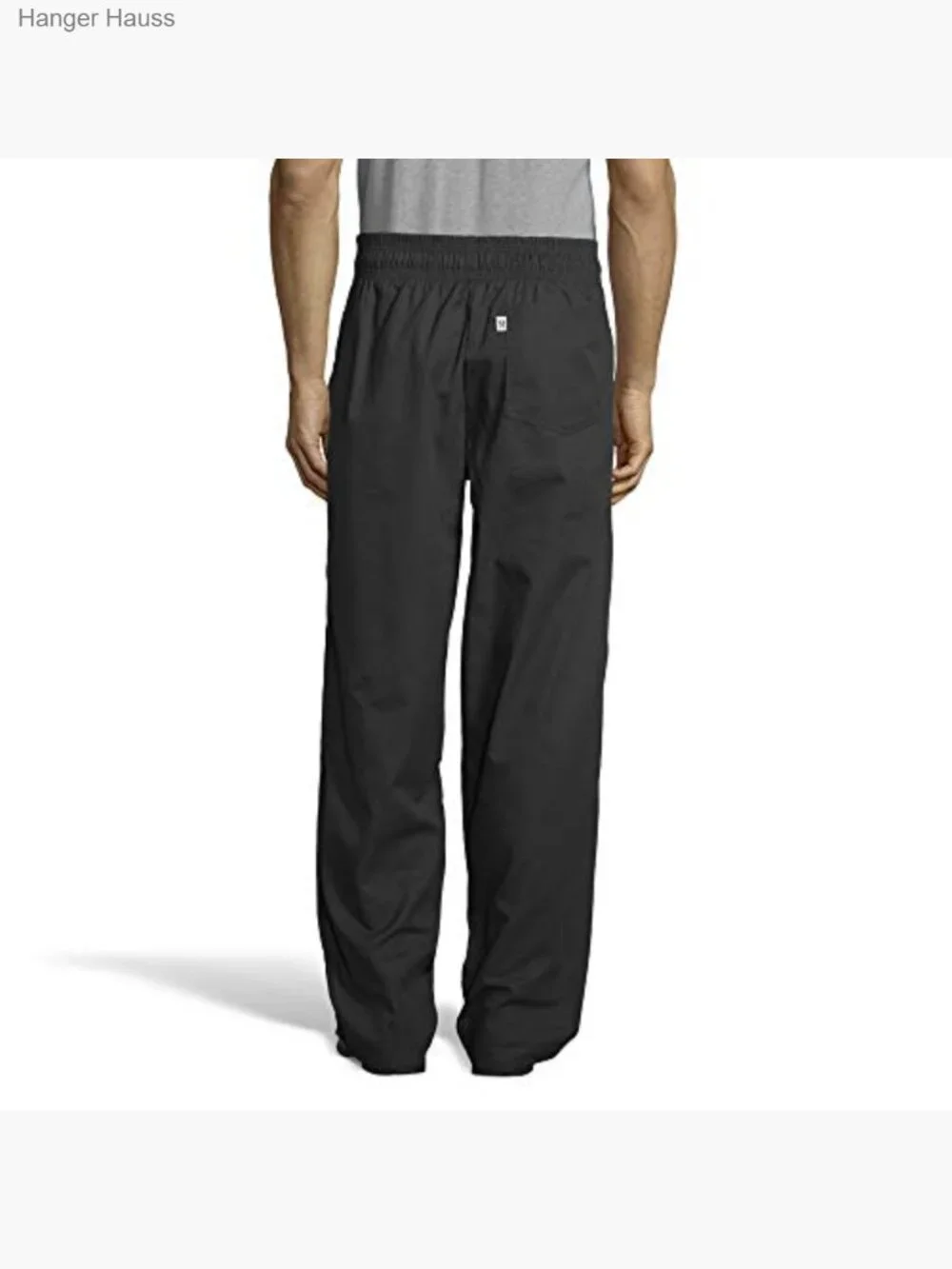 Classic Baggy Chef Pants with Elastic Waist Drawstring